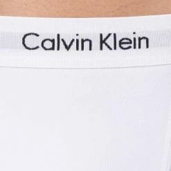 Auslauf 🤩 Calvin Klein Underwear Calvin Klein COTTON STRETCH 3er Pack NB1770A/MP1 Trunks, Baumwolle, Schwarz-weiß-grau 🎉 -Wäsche Verkaufsladen 281904 norm4
