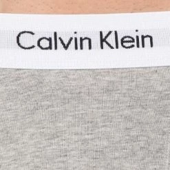 Auslauf 🤩 Calvin Klein Underwear Calvin Klein COTTON STRETCH 3er Pack NB1770A/MP1 Trunks, Baumwolle, Schwarz-weiß-grau 🎉 -Wäsche Verkaufsladen 281904 norm5
