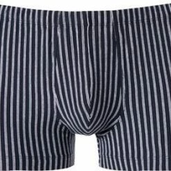 Coupon 😀 Schiesser Shorts 159614/803 Trunk, Baumwolle, Navy gestreift, Dunkelblau 🧨