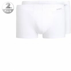 Bester Verkauf ⌛ bugatti Pants 2er-Pack 50015/6061/110 Trunks, Baumwolle, Weiß, White-light-solid 🎁