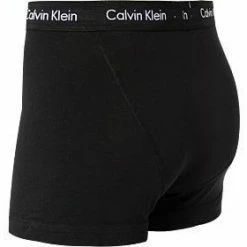 Am billigsten 🧨 Calvin Klein Underwear Calvin Klein COTTON STRETCH 3er Pack U2662G/XWB Trunks, Baumwolle, Schwarz 🎉 -Wäsche Verkaufsladen 285121 norm2