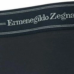 Auslauf 🔥 Ermenegildo Zegna Stretch Co. Trunk N2LC60010/402 Baumwolle, Navy, Dunkelblau 🎁 -Wäsche Verkaufsladen 292073 norm2