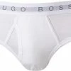 Blitzangebot 🛒 BOSS Brief Original 50377703/100 Slip, Mit Eingriff - Baumwolle, Weiß 😀