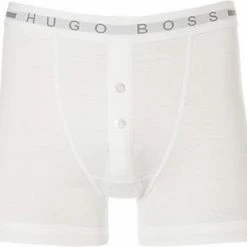 Auslauf 🌟 BOSS Trunks BF Original 50377695/100 Baumwolle, Weiß 🔥