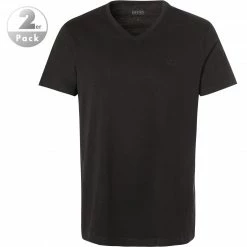 Coupon 🥰 BOSS T-Shirt VN 2er Pack 50377779/001 T-Shirts, Baumwolle, Schwarz 😀