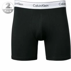 Neu ⌛ Calvin Klein Underwear Calvin Klein MODERN COTTON 2er Pack NB1087A/001 Trunks, Baumwolle, Schwarz ⌛