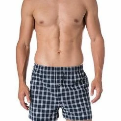Top 10 🌟 Marc O'Polo Boxershorts 2er Pack 164200/804 Baumwolle, Navy-weiß gemustert, Nachtblau 😉 -Wäsche Verkaufsladen 298454 norm2
