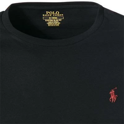 Brandneu ✔️ Polo Ralph Lauren Longsleeve 710671468/001 Custom Slim Fit, Baumwolle, Schwarz ❤️ 2 Brandneu ✔️ Polo Ralph Lauren Longsleeve 710671468/001 Custom Slim Fit, Baumwolle, Schwarz ❤️ – Bild 2