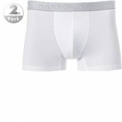 Top 10 🤩 HANRO Pants 2er Pack 07 3078/0101 Trunks, Baumwolle, Weiß, White 😉