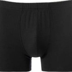 Neu 😀 HANRO Shortleg Pants Cotton Superior 07 3090/0199 Trunk, Baumwolle, Schwarz, Black ⌛