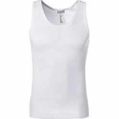 Aktion 🥰 HANRO Tank Top Cotton Pure 07 3660/0101 Tanktop, Baumwolle mercerisiert, Weiß, White 🛒