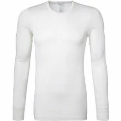 Bestes Angebot 👏 HANRO 👕 Shirt Woolen Silk 07 3402/0795 Longsleeve, Seide, Wollweiß, Cygne 😉