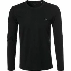 Neu 💯 Marc O'Polo Longsleeve B21 2220 52022/990 Shaped Fit, Baumwolle, Schwarz 🤩