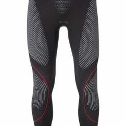 Besorgen 👍 UYN Sport Pants U100005/G974 Lange Unterhose, Mikrofaser, Dunkelgrau-rot, Grau-weiß-rot ✔️