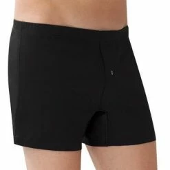 Coupon 🎉 Zimmerli Sea Island 286 Boxershorts 286/1446/86 Trunk, Baumwolle mercerisiert, Schwarz, Black ❤️