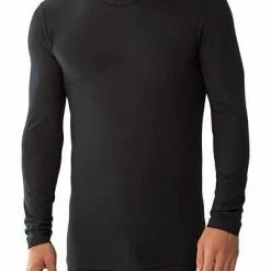 Am billigsten 🎁 Zimmerli Pureness 700 👚 Shirt LS 700/1350/86 Longsleeve, Micromodal OEKO-TEX, Schwarz, Black 🛒