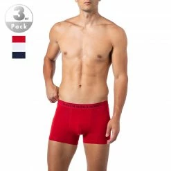 Am billigsten 😀 Polo Ralph Lauren Trunk 3er Pack 714513424/009 Trunks, Baumwoll-Stretch, Rot-weiß-navy 🤩