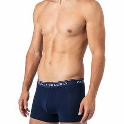 Am billigsten 😀 Polo Ralph Lauren Trunk 3er Pack 714513424/009 Trunks, Baumwoll-Stretch, Rot-weiß-navy 🤩 -Wäsche Verkaufsladen 322288 norm3