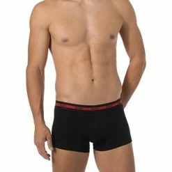 Coupon 💯 HUGO Trunks Twin Pack 50402260/622 Baumwolle, Schwarz-rot, Rot-schwarz ⌛ -Wäsche Verkaufsladen 324722 norm2