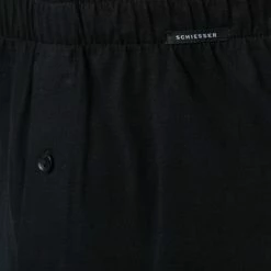 Auslauf 😍 Schiesser Boxershorts 2er Pack 168446/000 Baumwolle, Schwarz gestreift, Schwarz 😉 -Wäsche Verkaufsladen 325564 norm3