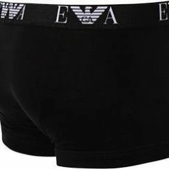 Bester Verkauf ✔️ EMPORIO ARMANI Trunk 3-Pack 111357/CC715/21320 Trunks, Baumwoll-Stretch, Schwarz 🛒 -Wäsche Verkaufsladen 327159 norm3