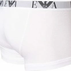 Auslauf ⭐ EMPORIO ARMANI Trunk 3-Pack 111357/CC715/56110 Trunks, Baumwoll-Stretch, Schwarz-nachtblau-weiß, Weiß-schwarz-marine 🥰 -Wäsche Verkaufsladen 327160 norm8