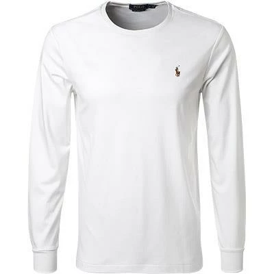 Schlussverkauf ⭐ Polo Ralph Lauren Longsleeve 710760/002 Custom Slim Fit, Baumwolle, Weiß 🎁 1 Schlussverkauf ⭐ Polo Ralph Lauren Longsleeve 710760/002 Custom Slim Fit, Baumwolle, Weiß 🎁