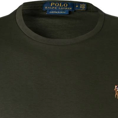 Bester Verkauf 😍 Polo Ralph Lauren Longsleeve 710760/005 Custom Slim Fit, Baumwolle, Olivgrün, Olive ⭐ 2 Bester Verkauf 😍 Polo Ralph Lauren Longsleeve 710760/005 Custom Slim Fit, Baumwolle, Olivgrün, Olive ⭐ – Bild 2