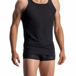 Bestpreis ⭐ Olaf Benz RED1950 Carréshirt 108403/8000 Tanktop, Mikrofaser, Schwarz 😉