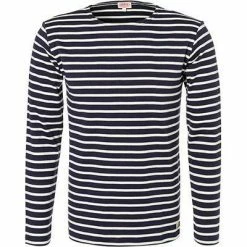 Angebote ✔️ Armor lux T-Shirt 02297/429 Longsleeve, Regular Fit, Baumwolle, Dunkelblau-natur gestreift, Dunkelblau-natur ✔️