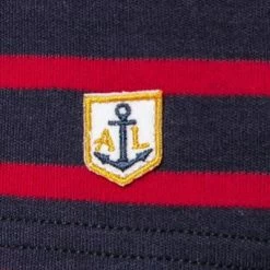 Top 10 ✔️ Armor lux T-Shirt 02297/455 Longsleeve, Regular Fit, Baumwolle, Dunkelblau-rot gestreift, Dunkelblau-dunkelrot ⌛ -Wäsche Verkaufsladen 330387 norm3