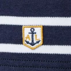 Aktion 🎉 Armor lux T-Shirt 02297/600 Longsleeve, Regular Fit, Baumwolle, Dunkelblau-weiß gestreift, Dunkelblau-weiß 😀 -Wäsche Verkaufsladen 330388 norm3