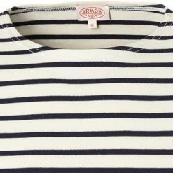 Angebote 🧨 Armor lux T-Shirt 02297/395 Longsleeve, Regular Fit, Baumwolle, Natur-dunkelblau gestreift, Natur-dunkelblau 🧨 -Wäsche Verkaufsladen 330390 norm2