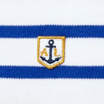 Aktion ✨ Armor lux T-Shirt 02297/DW5 Longsleeve, Regular Fit, Baumwolle, Mittelblau-weiß gestreift, Weiß-sternblau 😍 3 Aktion ✨ Armor lux T-Shirt 02297/DW5 Longsleeve, Regular Fit, Baumwolle, Mittelblau-weiß gestreift, Weiß-sternblau 😍 – Bild 3