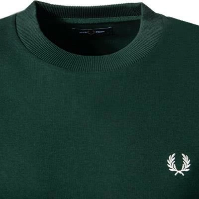 Bester Verkauf ✔️ Fred Perry T-Shirt M7522/F40 Longsleeve, Baumwolle, Dunkelgrün, Tannengrün ✨ 2 Bester Verkauf ✔️ Fred Perry T-Shirt M7522/F40 Longsleeve, Baumwolle, Dunkelgrün, Tannengrün ✨ – Bild 2