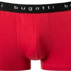 Auslauf 🎁 bugatti Boxer Briefs 3er Pack 50148/6061/421 Trunks, Baumwolle, Rot-navy-hellgrau, Rot-grau-dunkelblau 🔔 -Wäsche Verkaufsladen 337435 norm2