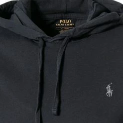 Bestpreis 🧨 Polo Ralph Lauren Longsleeve 710652669/014 Longsleeve Hoodie, Baumwolle, Schwarz 👍 -Wäsche Verkaufsladen 339013 norm2