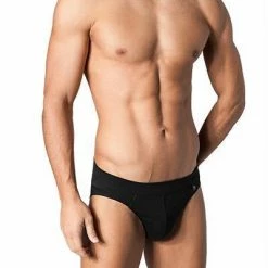 Brandneu 🛒 Schiesser Long Life Cotton Rio-Slip 145134/000 Baumwoll-Stretch, Schwarz ⭐