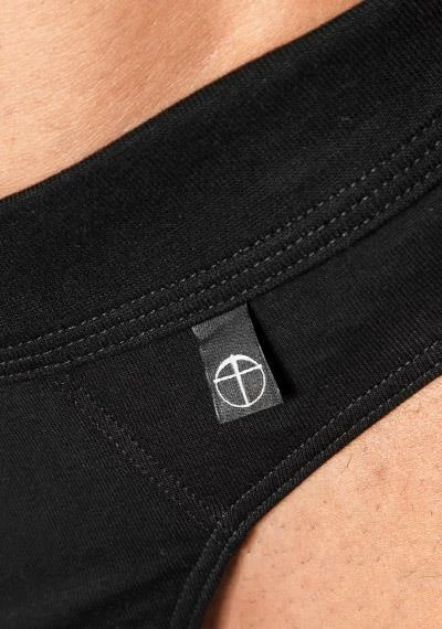 Brandneu 🛒 Schiesser Long Life Cotton Rio-Slip 145134/000 Baumwoll-Stretch, Schwarz ⭐ 2 Brandneu 🛒 Schiesser Long Life Cotton Rio-Slip 145134/000 Baumwoll-Stretch, Schwarz ⭐ – Bild 2