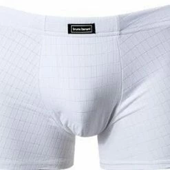 Bestes Angebot ⌛ bruno banani Shorts Check Line 2.0 2201-2165/1612 Trunk, Mikrofaser, Weiß 😉
