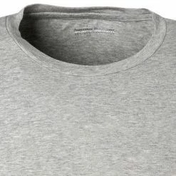 Brandneu 🌟 bruno banani 👕 Shirt Infinity 2206-2162/0103 T-Shirt, Baumwolle-Modal, Grau meliert, Graumelange 🤩 -Wäsche Verkaufsladen 345444 norm2