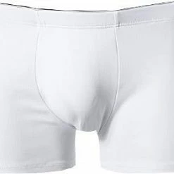 Aktion 👍 bruno banani Shorts Rib Made 2201-2163/0001 Trunk, Mikrofaser, Weiß, Wieß 👏