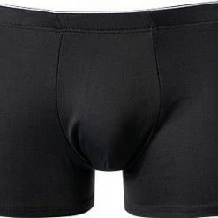 Aktion 🧨 bruno banani Shorts Rib Made 2201-2163/0007 Trunk, Mikrofaser, Schwarz 🤩