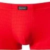 Bestes Angebot ⌛ bruno banani Hipshorts Check Line 2202-2165/1070 Mikrofaser, Rot 🥰