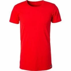 Budget 🔔 bruno banani 👕 Shirt Check Line 2.0 2207-2165/1070 T-Shirt, Mikrofaser, Rot ⌛