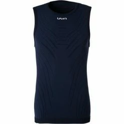 Aktion 🥰 UYN Sport T-shirt Sleeveless U100167/A075 Tanktop, Mikrofaser, Blau 🤩