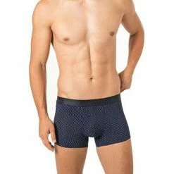Bestes Angebot 🔔 HOM Boxer Briefs Max 401914/00RA Trunk, Mikrofaser, Navy gemustert, Navy 🧨