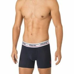 Am billigsten 💯 Polo Ralph Lauren Boxer Brief 714804199/004 Trunk, Baumwoll-Stretch, Navy 🎉