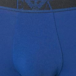 Top 10 ❤️ EMPORIO ARMANI Trunks 3er Pack 111357/0A715/70735 Baumwoll-Stretch, Blau-navy 🌟 -Wäsche Verkaufsladen 354185 norm4