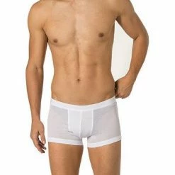 Großhandel 🎁 Novila Unterwäsche Sport Pants 8032/017/1 Trunk, Mercerisierte Baumwolle, Weiß ❤️